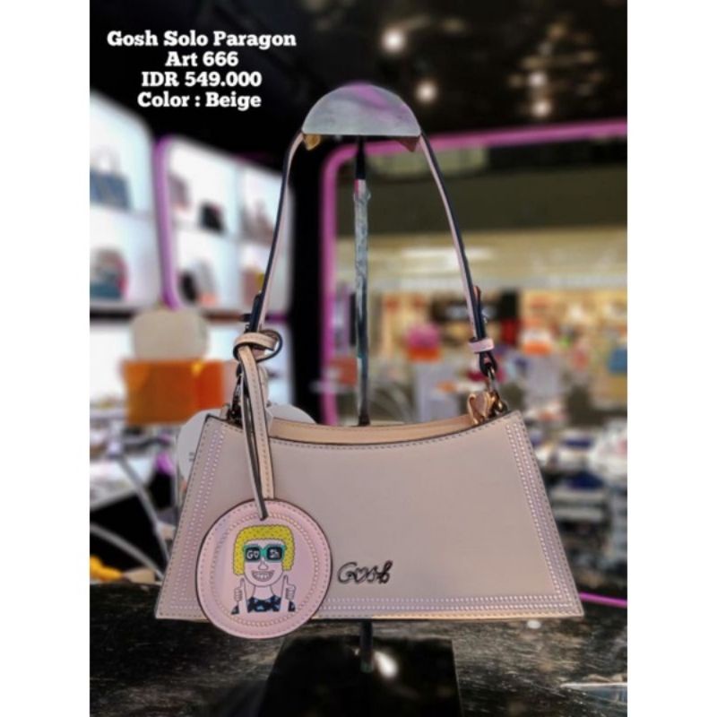 READY  Tas GOSH ART 666 ORIGINAL (Beige)