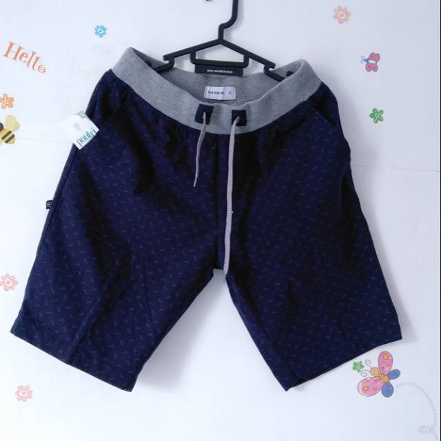  Celana  Nevada  pendek celana  santai celana  cowok 