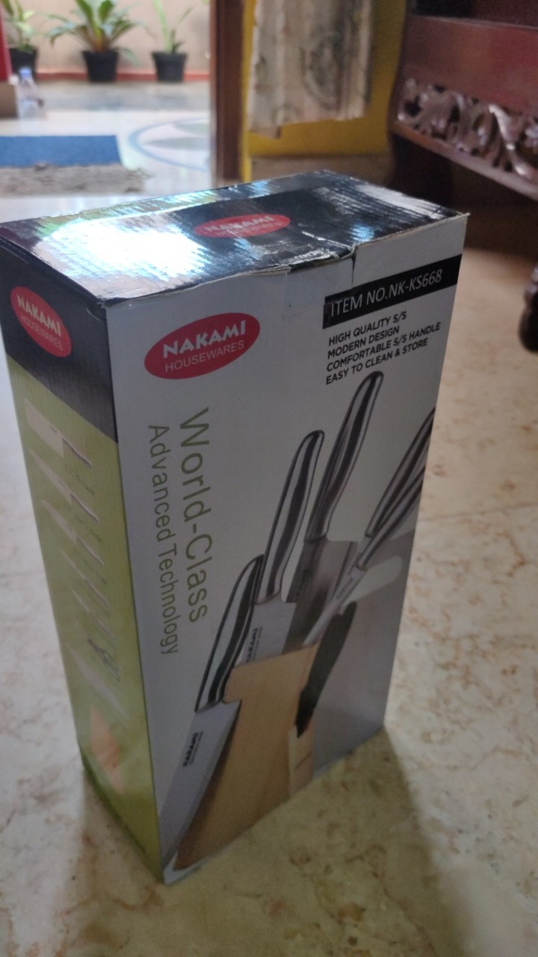 Nakami Ks668 Pisau Set Stainles
