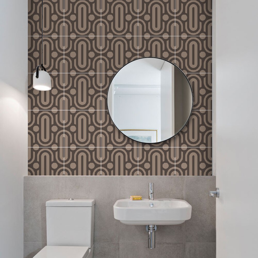 ST - Stiker Tegel / Sticker Lantai / Keramik Dinding Kamar Mandi No.14