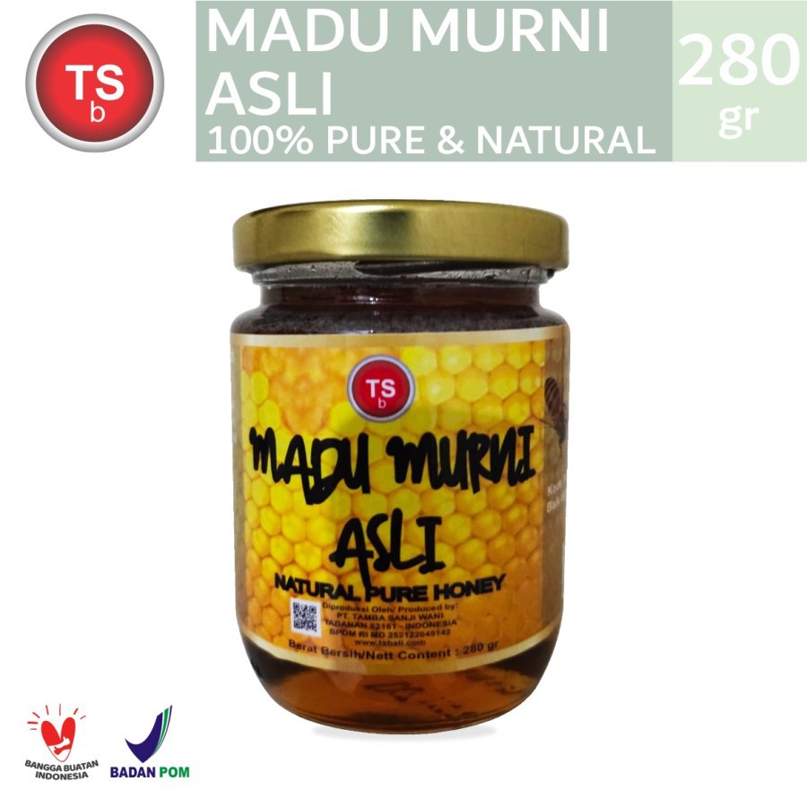 

TSb Madu Asli Alami Lebah Hutan 280gr