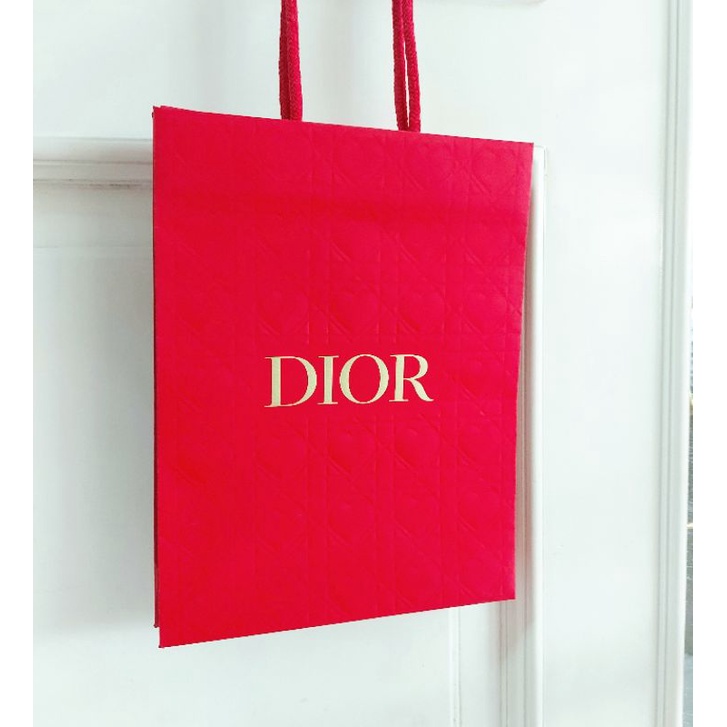 

Dior Paperbag Special Edition Authentic Paper bag Gold Omega