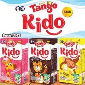 

Tango KIDO susu UHT rasa COKLAT / STRAWBERRY / BANANA 115ml.