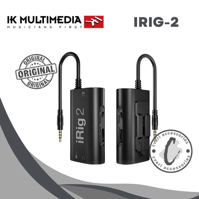 {suhadistore} IK MULTIMEDIA Irig2 Audio Interface Gitar Diskon
