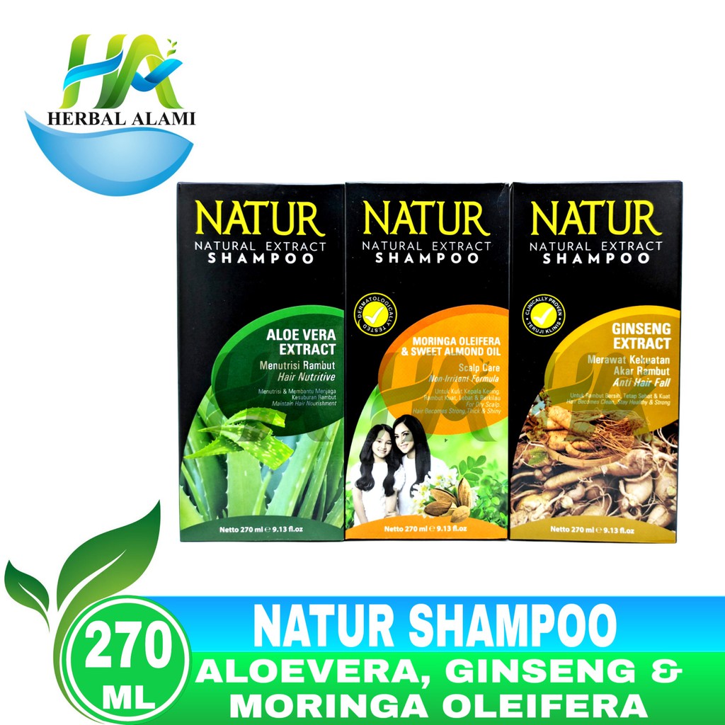 Natur Natural Shampo - 270ml Natur Shampoo