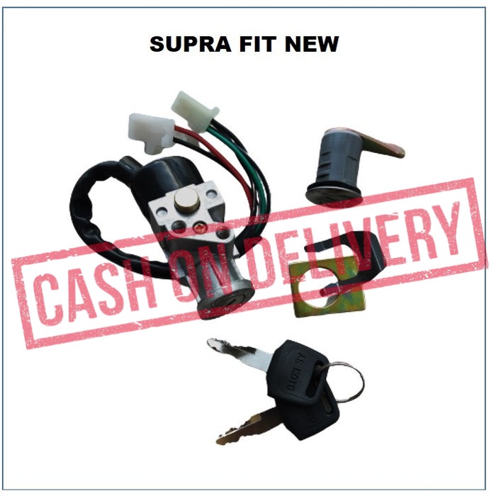 COD Kunci Kontak Keyset Key Set Jok Honda Supra X Fit 100 Lama