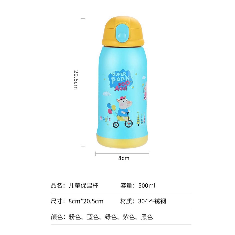Botol Thermos Minum Anak Sedotan