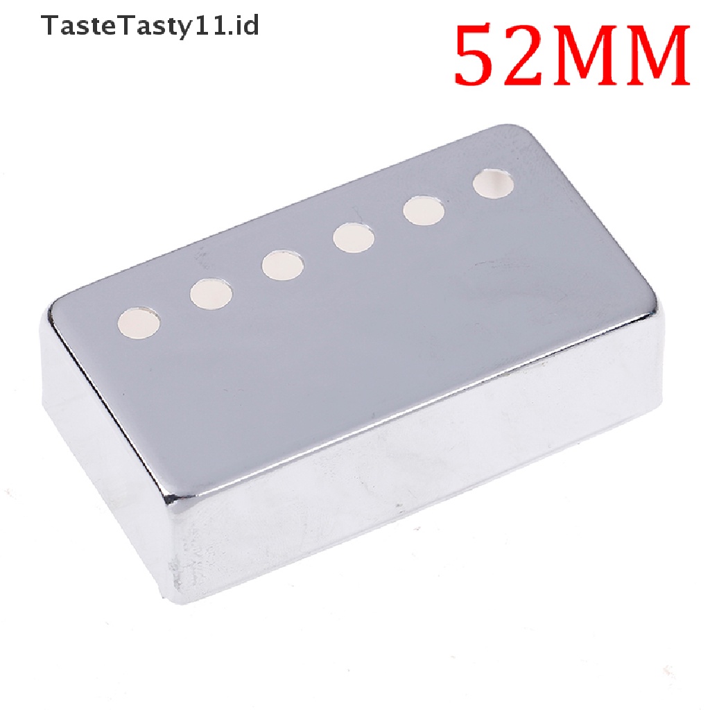 Cover pickup humbucker Bahan Metal Ukuran 50 / 52mm Untuk Gitar Elektrik