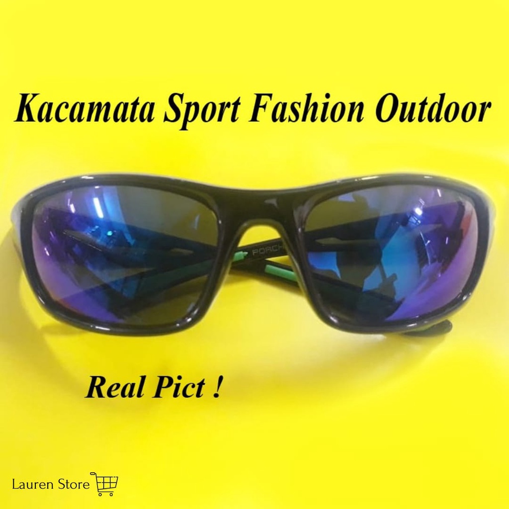 Kacamata hitam dewasa pria wanita / kacamata lensa hitam / kacamata sport trendy