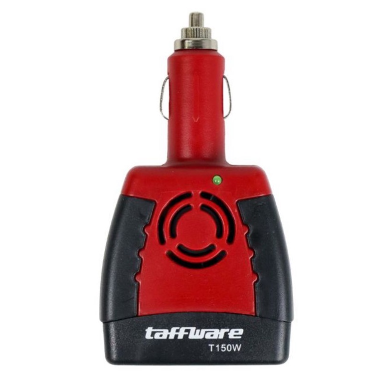 Taffware Power Car Inverter DC to AC EU Plug 5V USB Charger 150W