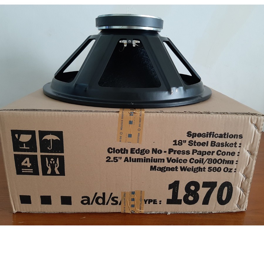 Speaker Full Range 18inch ADS 1870, 800W, ORI