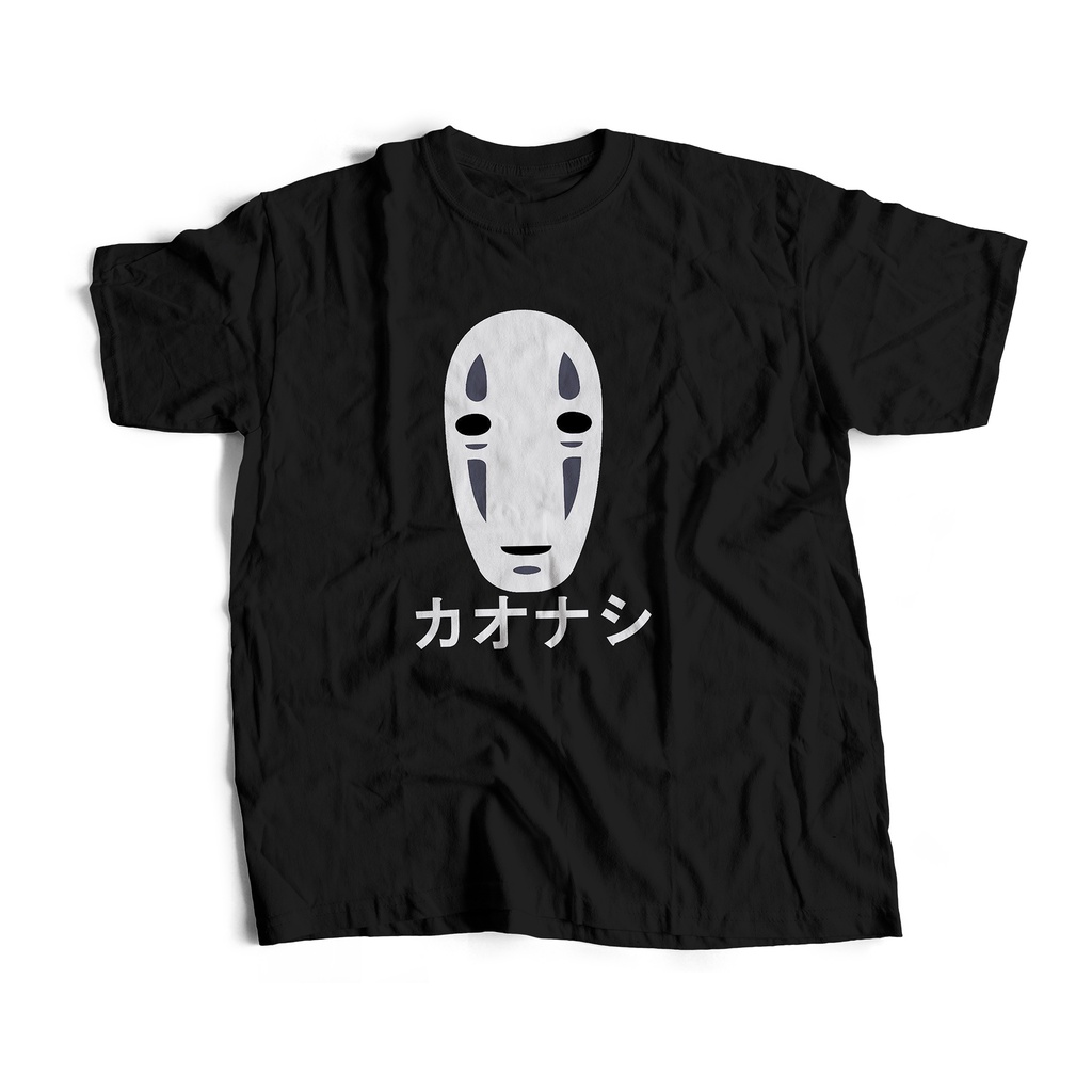 Kaos Anime Spirited Away || Kaonashi Ghibli || no Face