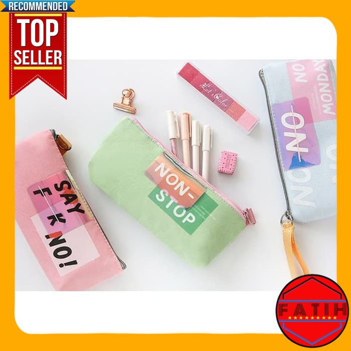 

Kotak Pensil NO and NO / Tempat Kosmetik Murah