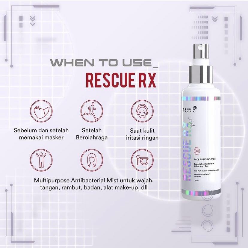 STUDIO TROPIK Rescue Rx 150ml