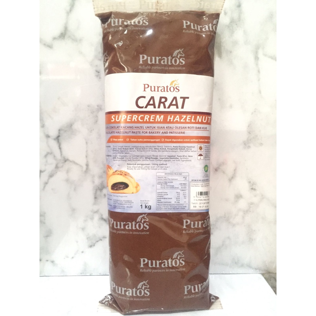 CARAT SUPERCREM HAZELNUT 1 KG