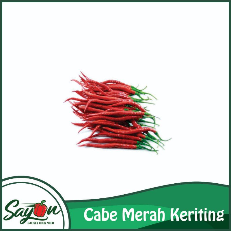 

Cabe Merah Keriting, Cabai Merah Panjang - Sayon Jogja