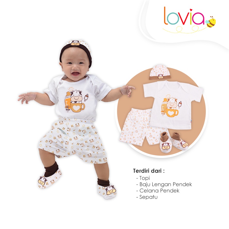 Setelan Baju Bayi / Baby Set Lengkap / Kado Lahiran / Baju Koko / Baju Lebaran