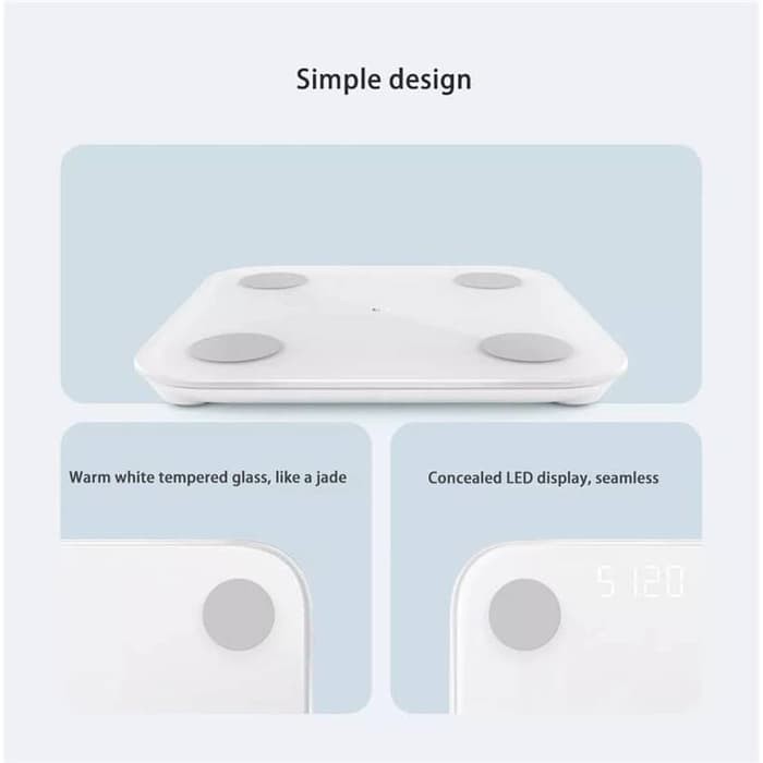 Timbangan Berat Badan Digital Xiaomi MI SMART SCALE Ver 2 WEIGHT ORIGINAL