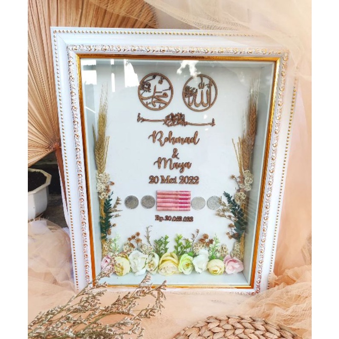 Bingkai Mahar 30*40 Rustic