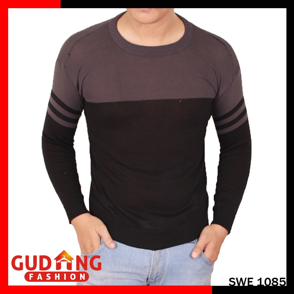 Pakaian Sweater Rajut Pria Terbaru - SWE 1085