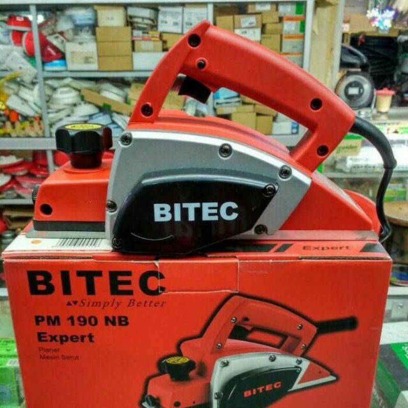 MESIN PLANER BITEC PM 190 NB SERUT KETAM PASRAH PASAH SUGU KAYU PLANNER PM190NB R WS