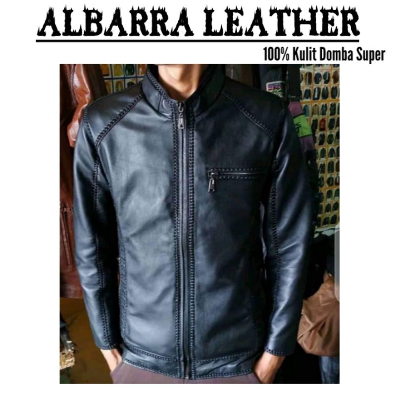 Jaket Kulit Sulam Garut Handmade 104