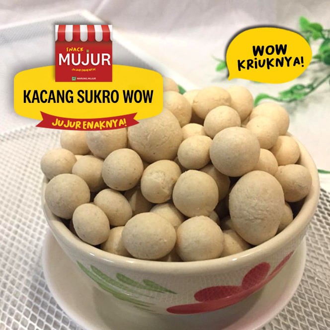 

Kacang Sukro - Kacang Atom -200gr- Kriuk Kriuk Wow