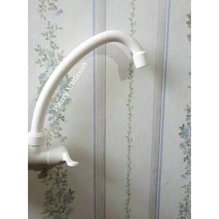 Kran Angsa Lesso Tembok/Kran Angsa Tembok Kran Dinding Wastafel Cuci Piring/Kran