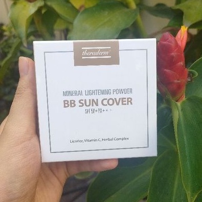 Theraderm mineral lightening powder BB sun cover spf 50