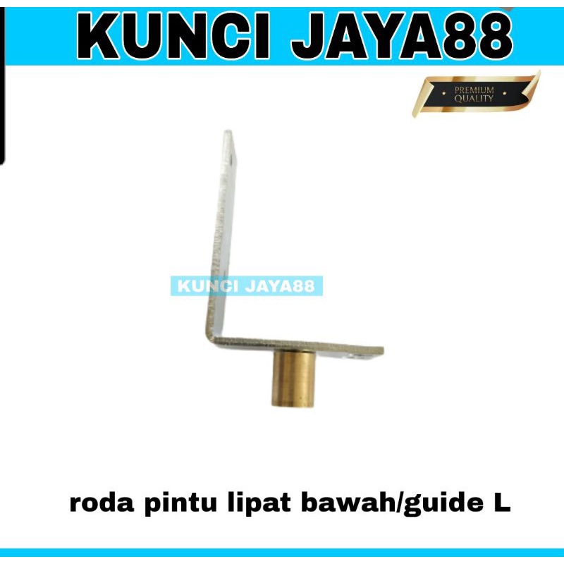 roda bawah pintu lipat guide L roda lipat folding gate