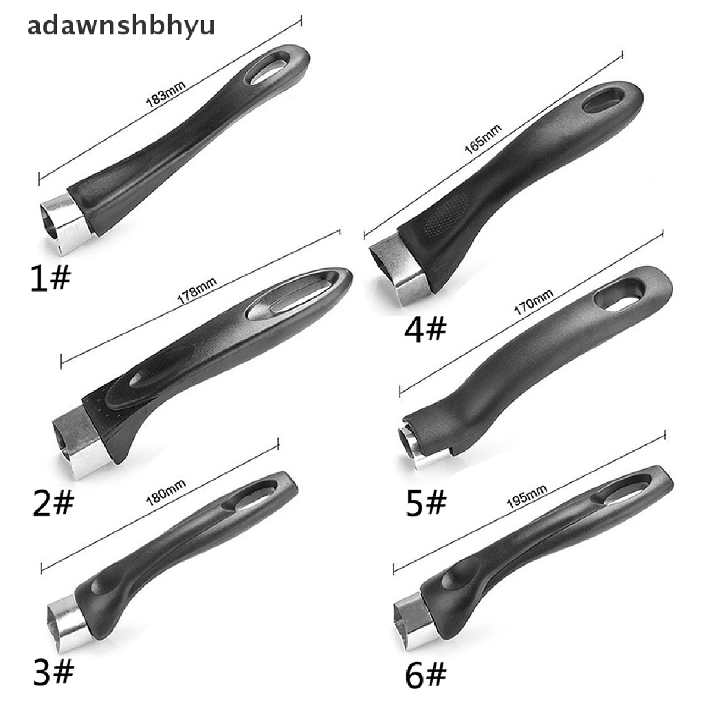 Adawnshbhyu Pegangan Panci Rumah Tangga Anti Panas Pengganti Bakelite Handle Untuk Panci Cookware