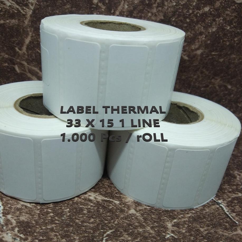 

[Original]/〖5.5 Fasion sale〗/〖5.5 Flash Sale〗/Star 3.3/〖COD⭐〗 LABEL Direct Thermal 33 x 15mm - Label Thermal 33x15 1Line - Label Thermal 33 x 15 1Line ❤ 7.7!!!