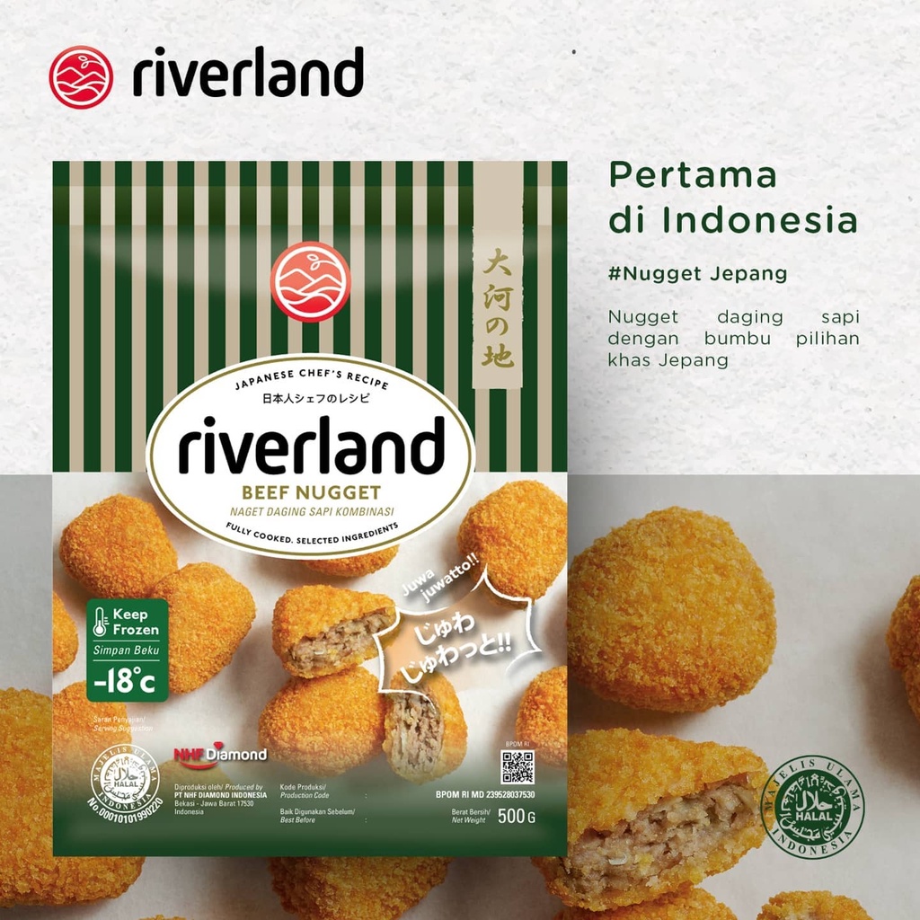 RIVERLAND Japanese Nugget Premium 500 gram