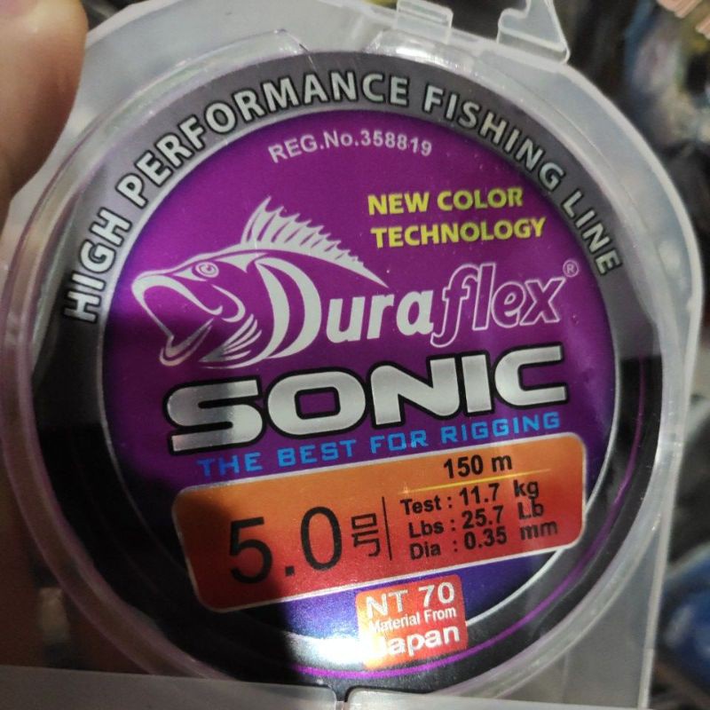 Senar pancing duraflex gold series duraflex sonic 150m