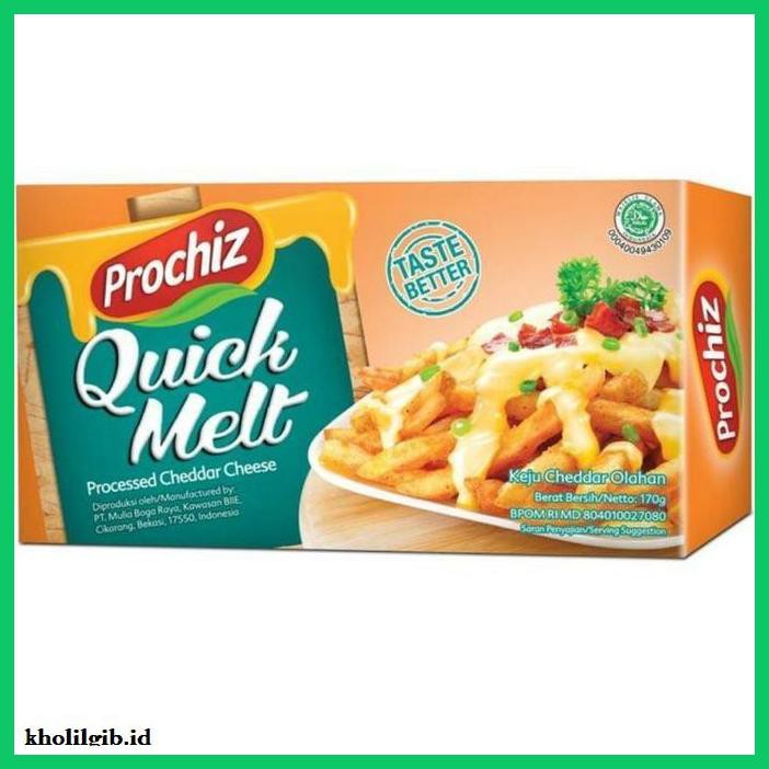 

Ujekujek- Prochiz Quick Melt Keju 170 Gram -Original.