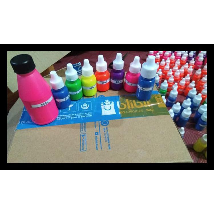 

Pewarna Neon 10Cc 10Ml Pigmen Warna Pigment Slime Promo Murah