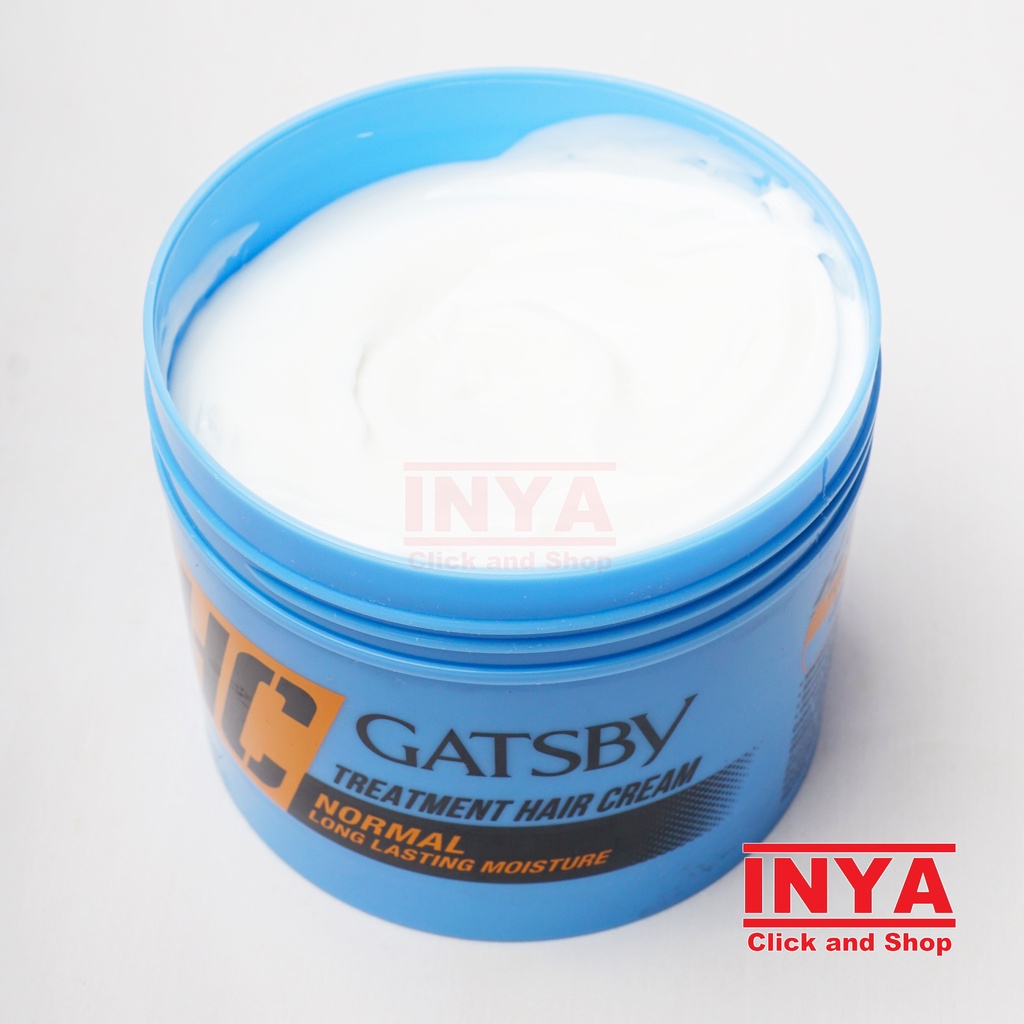 GATSBY THC  NORMAL TREATMENT HAIR CREAM POMADE 250gr - Minyak Rambut