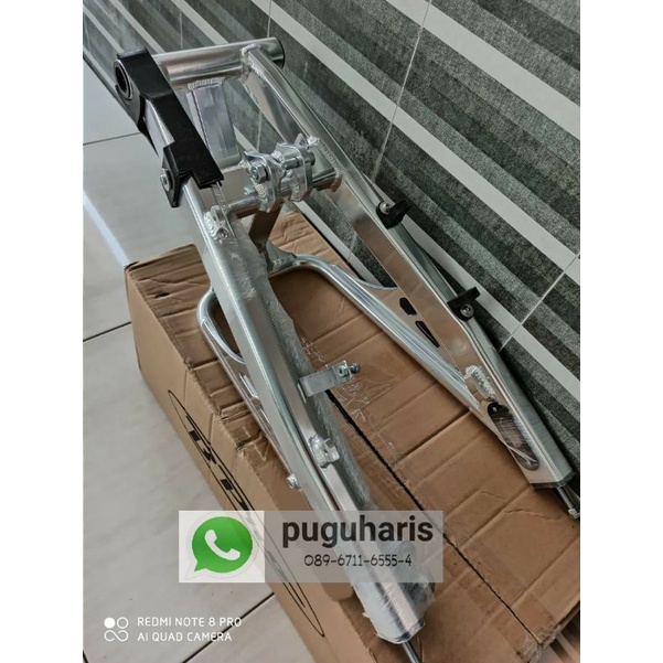 SWING ARM BPRO NINJA R BLACK SILVER