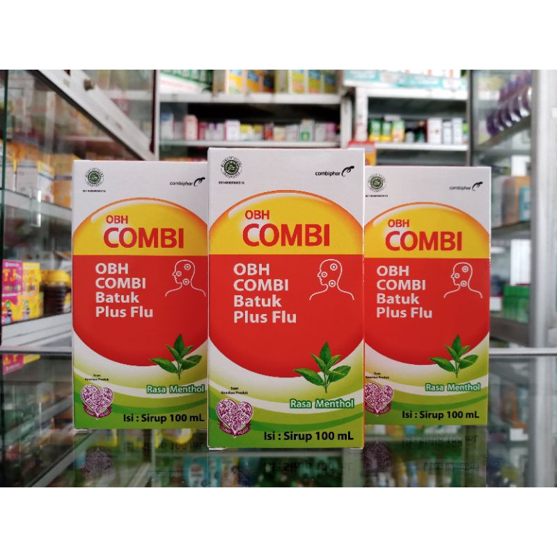 OBH COMBI BATUK PLUS FLU 100 ML RASA MENTHOL - ED 02/2025