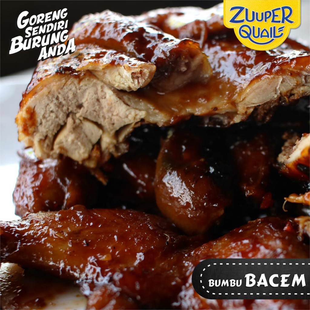 

Zuuper Quail Bumbu Bacem
