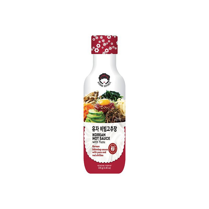 

Ajumma Korean Hot Sauce With Yuzu 335gr - Saos Bumbu Pedas