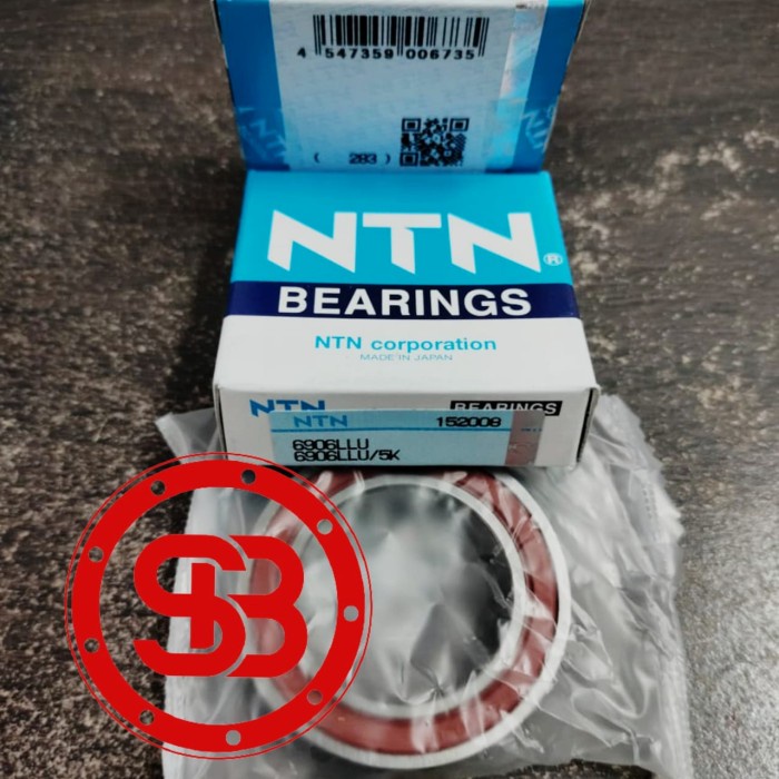 Bearing / Laker / Laher NTN 6906 2RS tutup karet 6906 RS