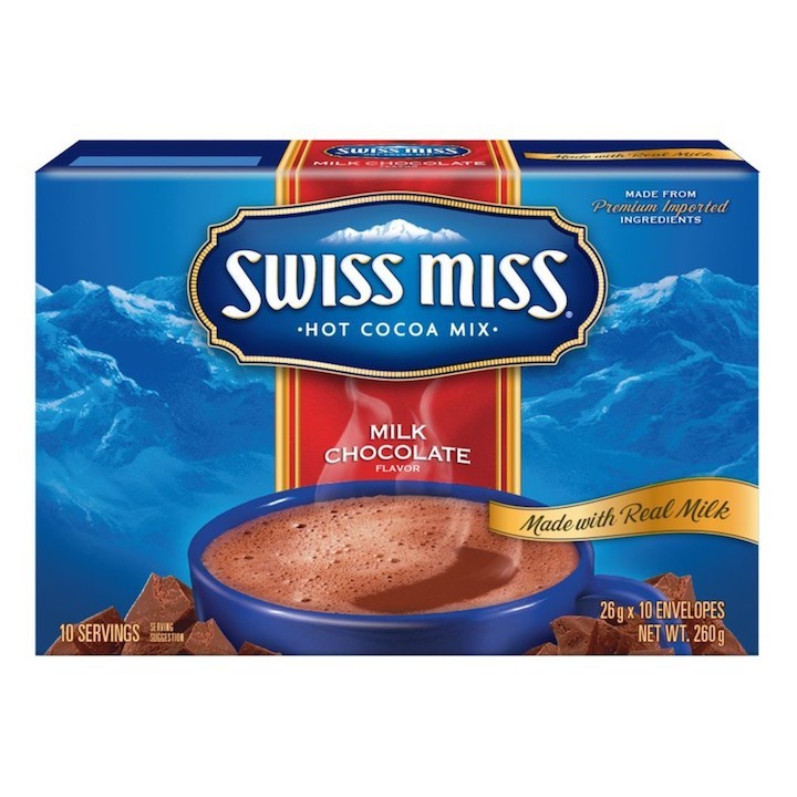 

SWISS MISS MILK CHOCOLATE HOT COCOA 3IN1 10 Sachet