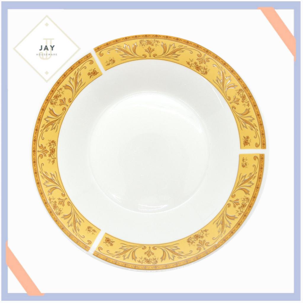 Piring Makan Motif (PR-9-103) KIMGLASS