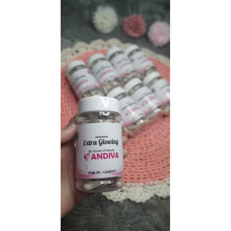 

pil extra whitening glowing andiva