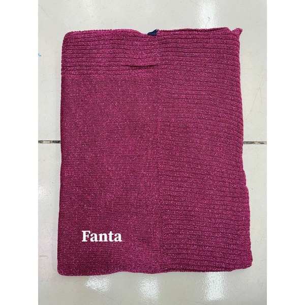 PASHMINA RAJUT GLITER / PASHMINA RAJUT PENGANTIN / PASHMINA PREMIUM-Fanta