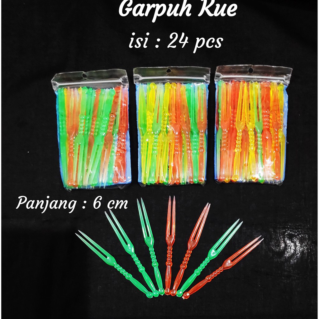 Garpuh Kue, Tusuk Kue, Garpuh Plastik,Garpuh Buah