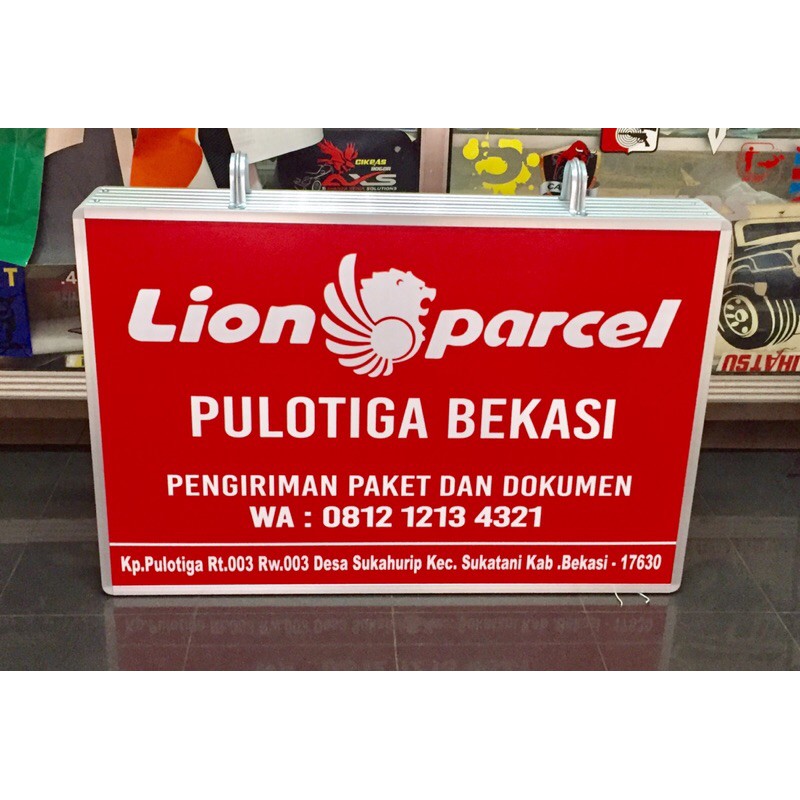 neon box lampu neon box