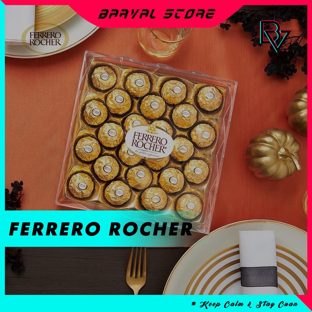 

FERRERO ROCHER CHOCOLATE T24 300gr