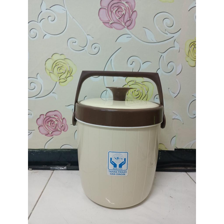 Rice Bucket 6 Food Grade Tempat Nasi / Es (Bonus Centong + Saringan)